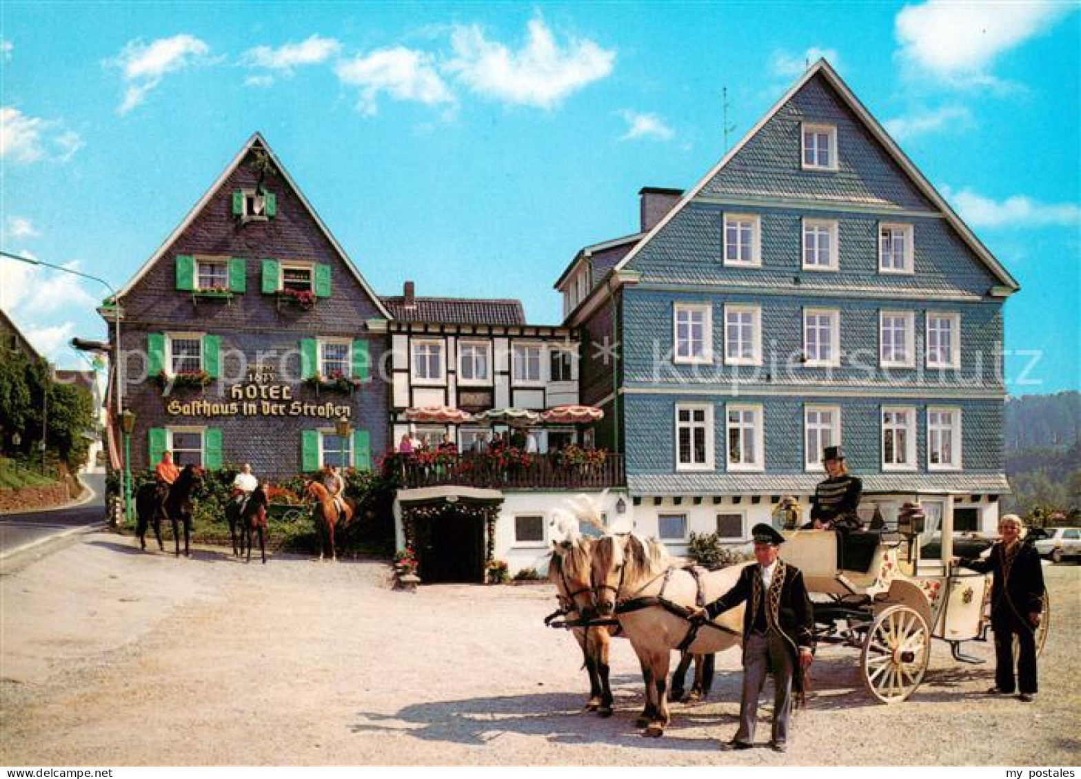 73615898 Solingen Hotel In Der Strassen Pferdekutsche Solingen - Solingen