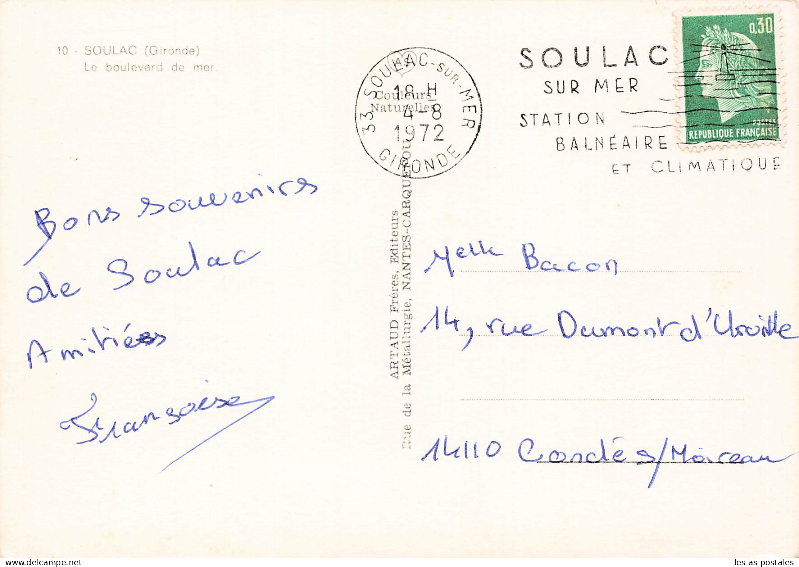 33 SOULAC LE BOULEVARD DE MER - Soulac-sur-Mer