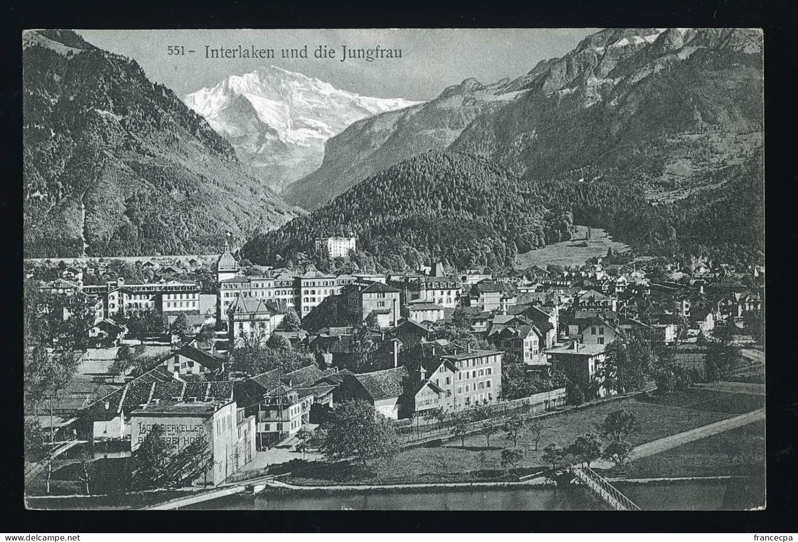 14688 - SUISSE - INTERLAKEN Und Jungfrau - Interlaken