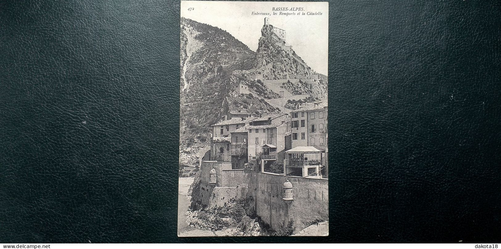 04 , Entrevaux  , Les Remparts  ,vue Générale En 1909 - Sonstige & Ohne Zuordnung