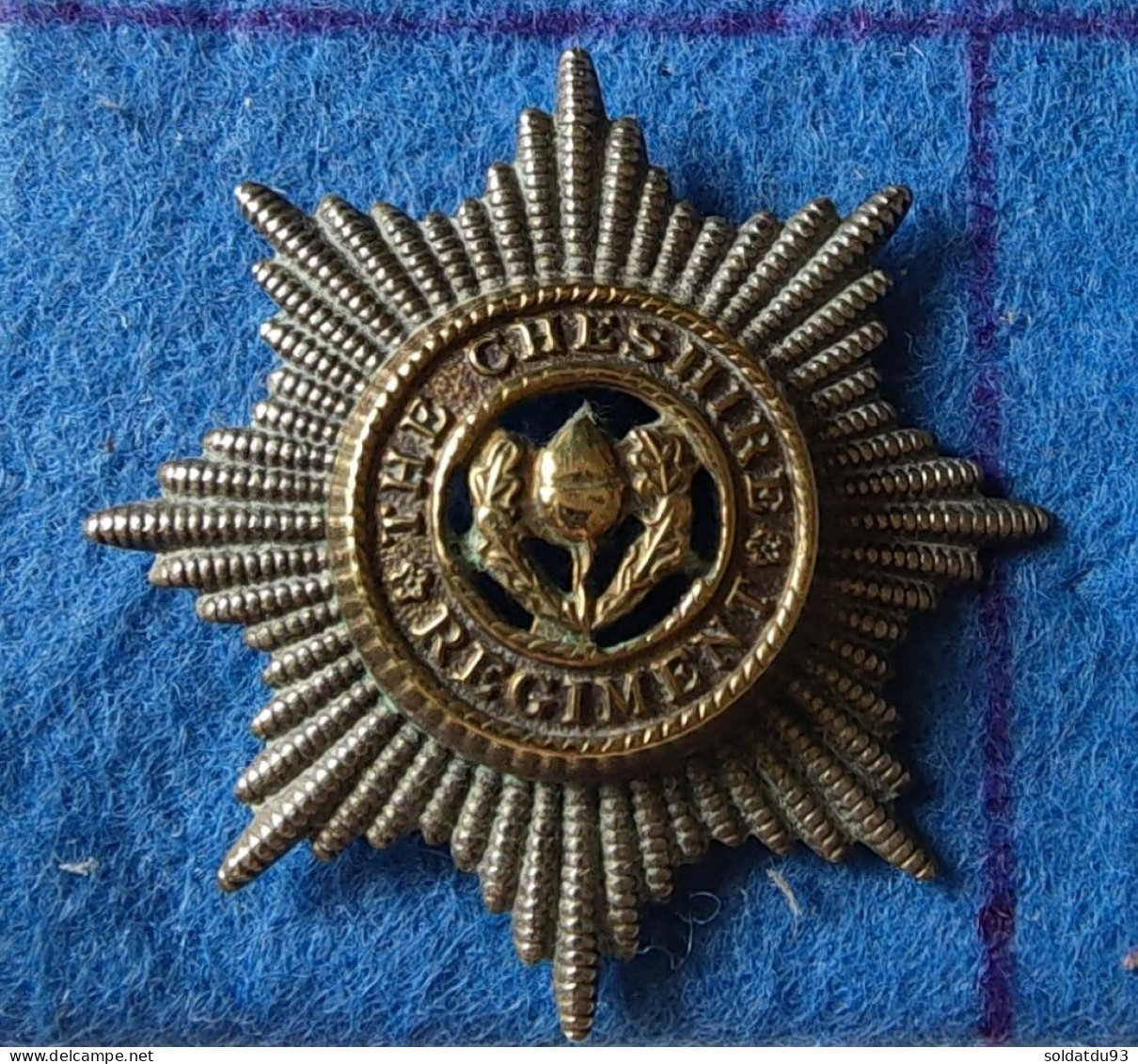 Insigne Du Régiment Du Cheshire - 1914-18