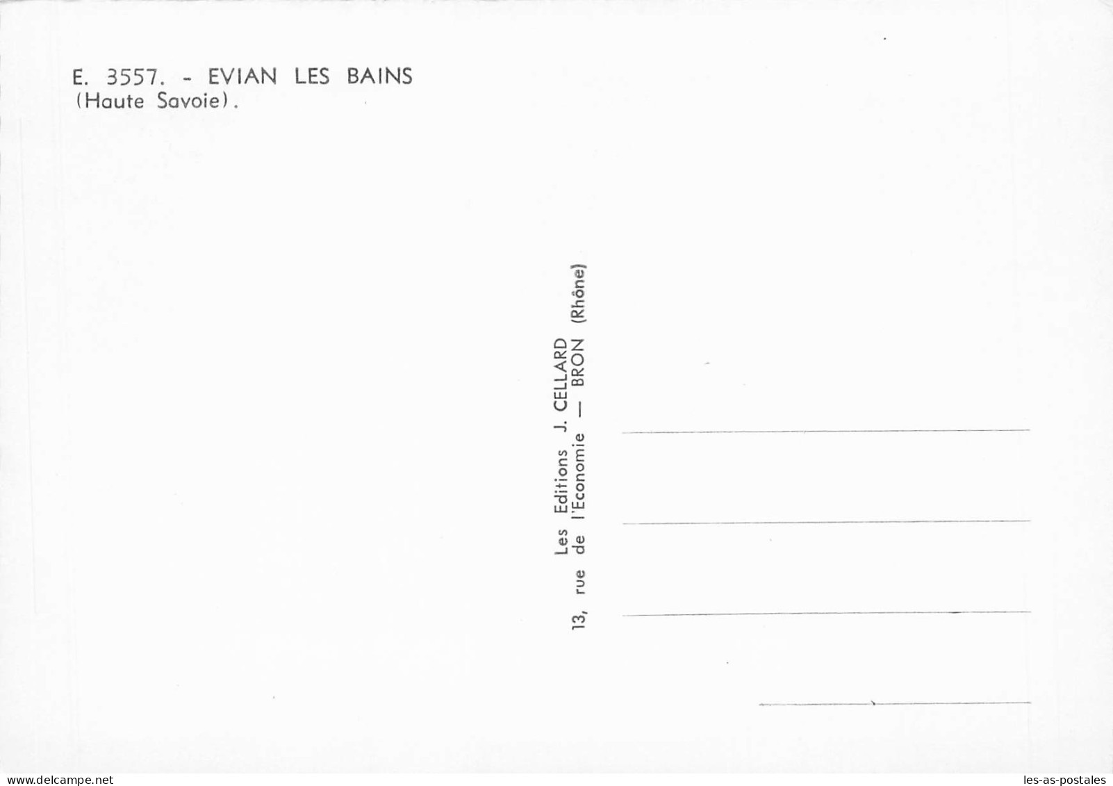 74  EVIAN LES BAINS - Evian-les-Bains