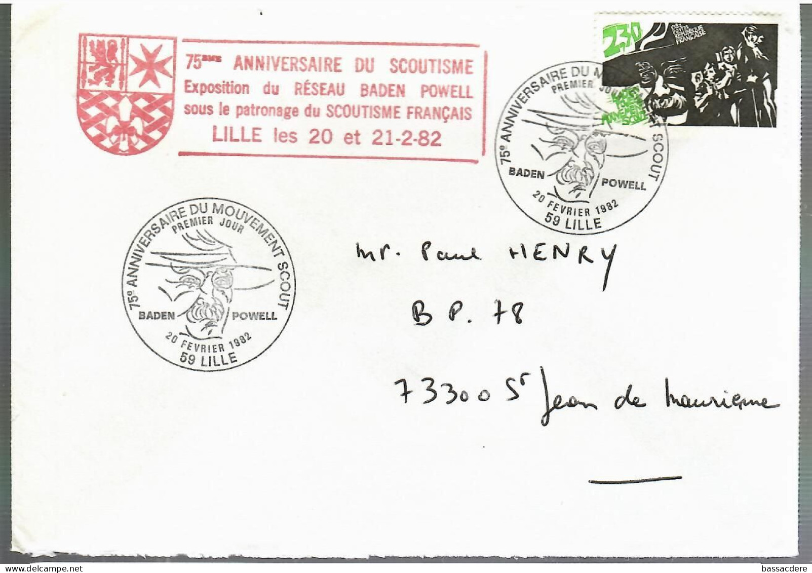 79988 - BADEN  POWELL - Covers & Documents