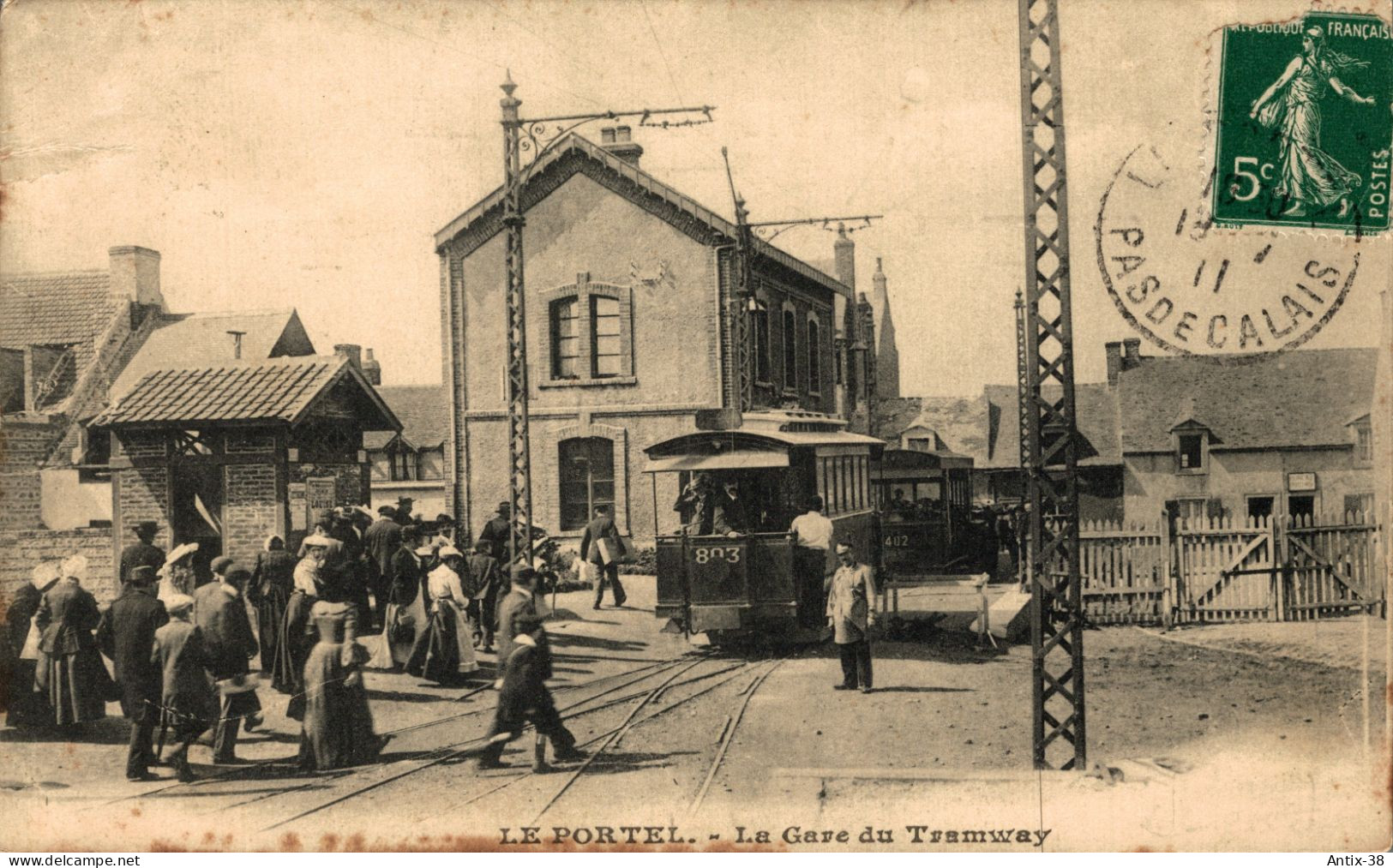 N79 - 62 - LE PORTEL - Pas-de-Calais - La Gare Du Tramway - Le Portel