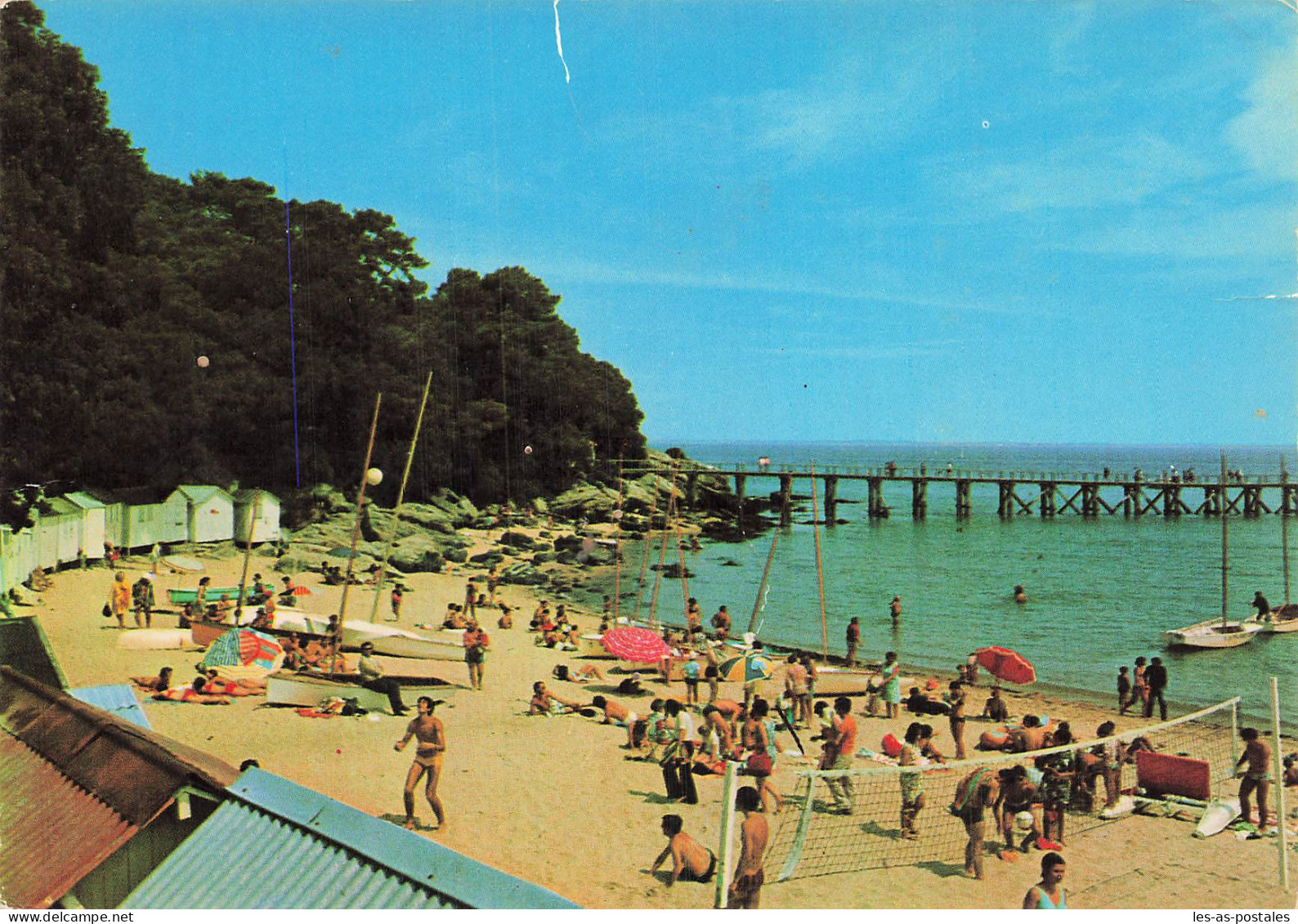 85 ILE DE NOIRMOUTIER LA PLAGE DES DAMES ET L EMBARCADERE - Ile De Noirmoutier