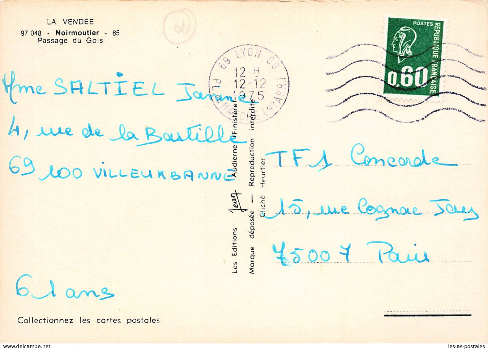 85 NOIRMOUTIER LE PASSAGE DU GOIS - Noirmoutier