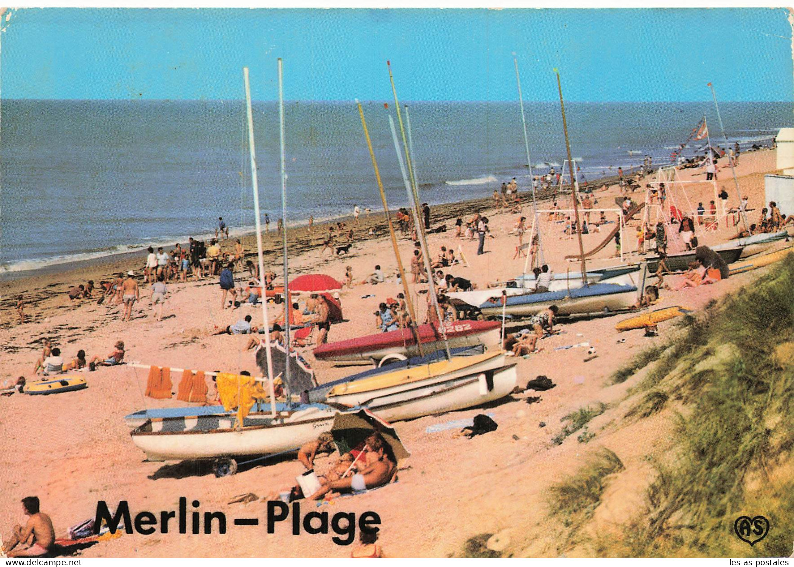 85 SAINT HILAIRE DE RIEZ  MERLIN PLAGE - Saint Hilaire De Riez