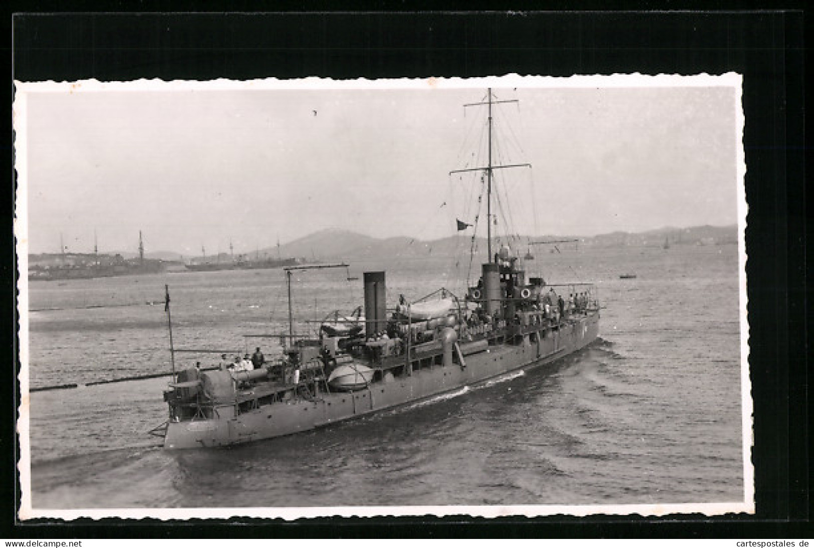 CPA Torpilleur Gabion, Kriegsschiff  - Guerra