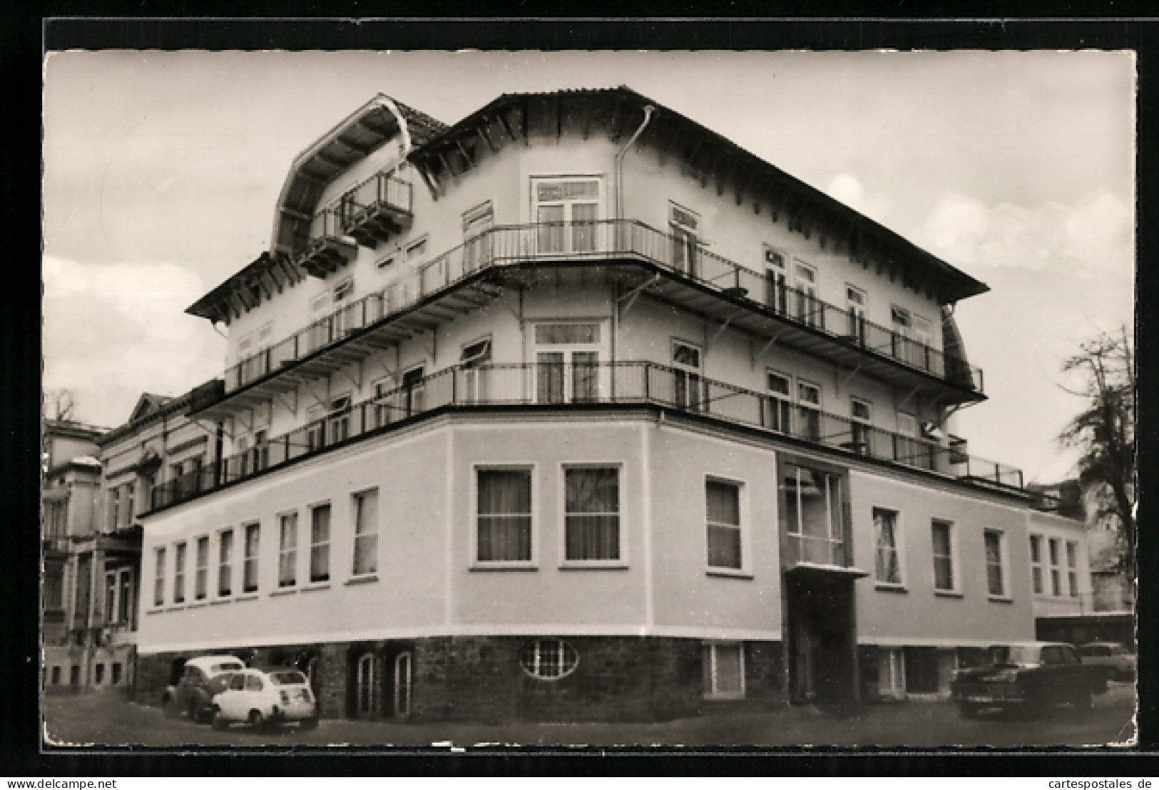 AK Bad Pyrmont, Hotel Haus Hölscher  - Bad Pyrmont