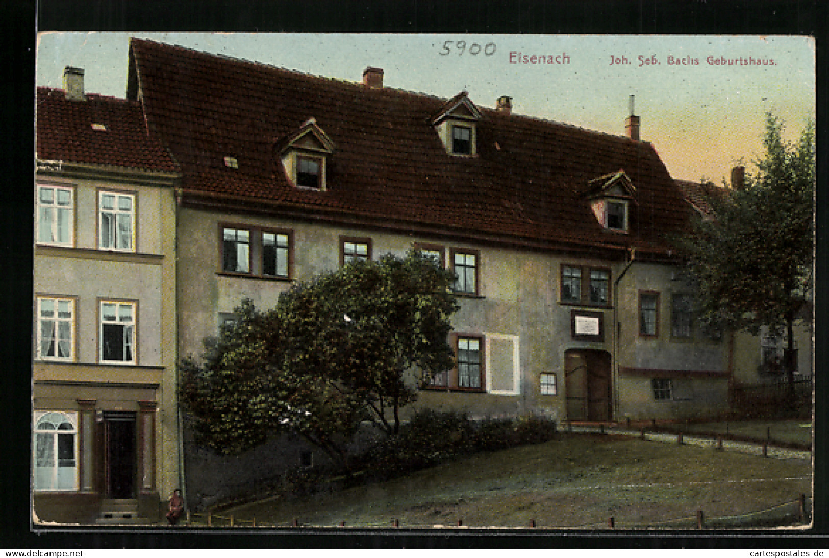 AK Eisenach, Joh. Seb. Bachs Geburtshaus  - Eisenach