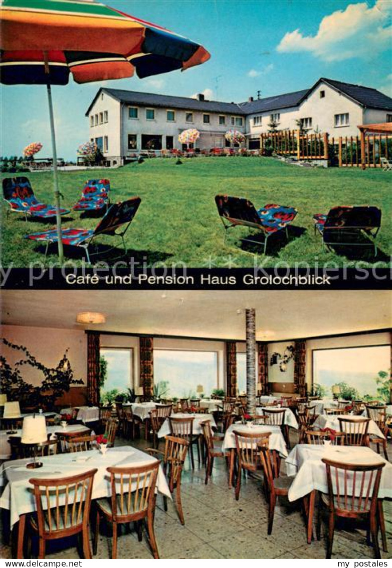 73615331 Presberg Rheingau Cafe Und Pension Haus Grolochblick Gaststube Presberg - Ruedesheim A. Rh.