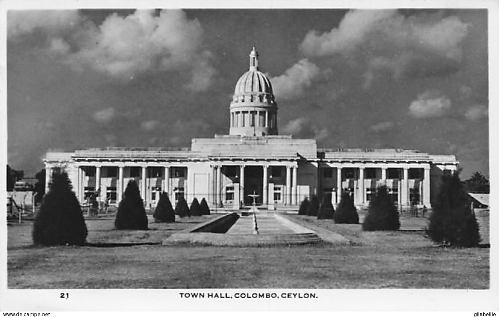 Ceylon / Colombo -  Town Hall - Sri Lanka (Ceylon)