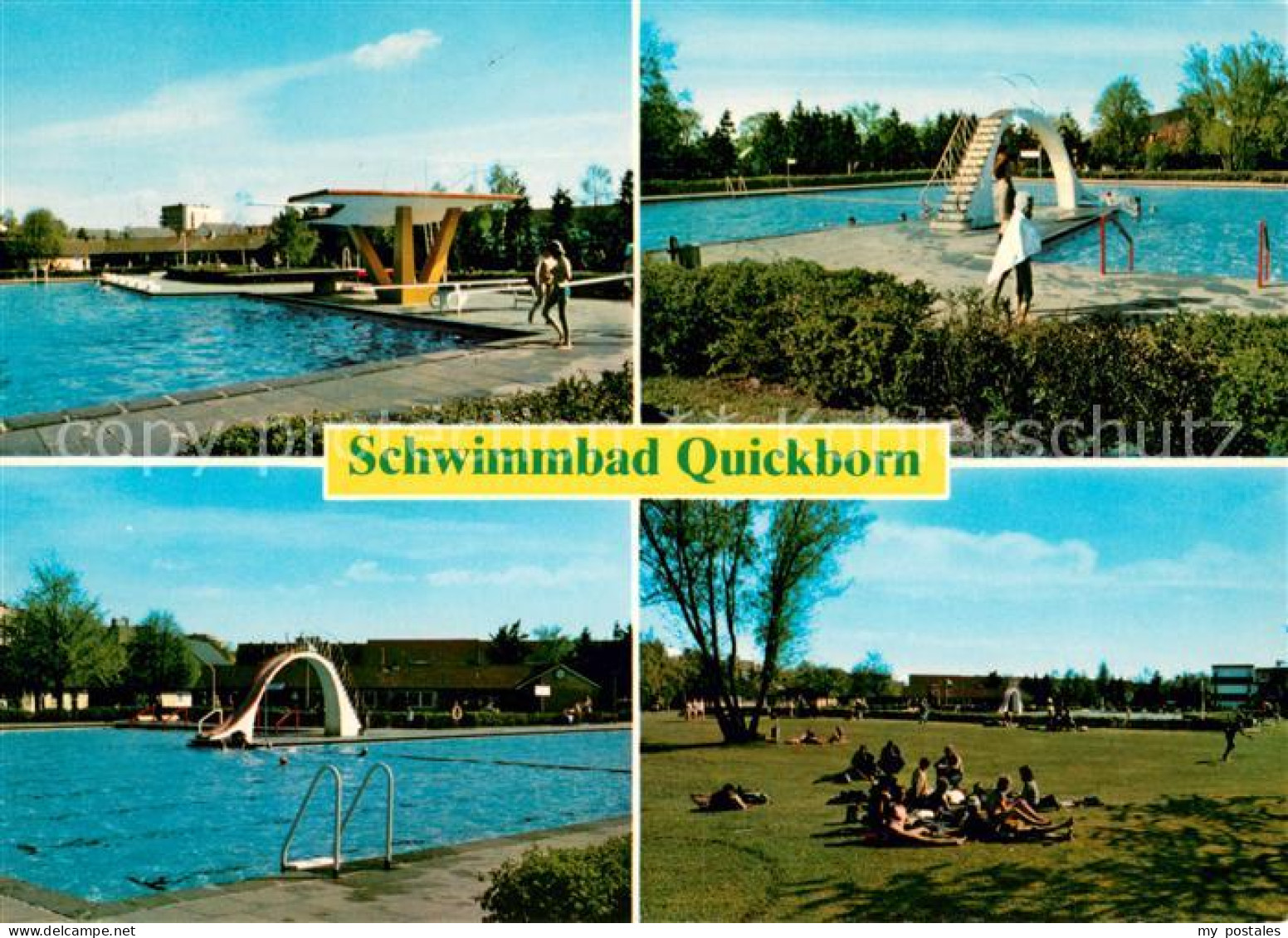 73615247 Quickborn Pinneberg Schwimmbad Details Liegewiese Quickborn Pinneberg - Andere & Zonder Classificatie