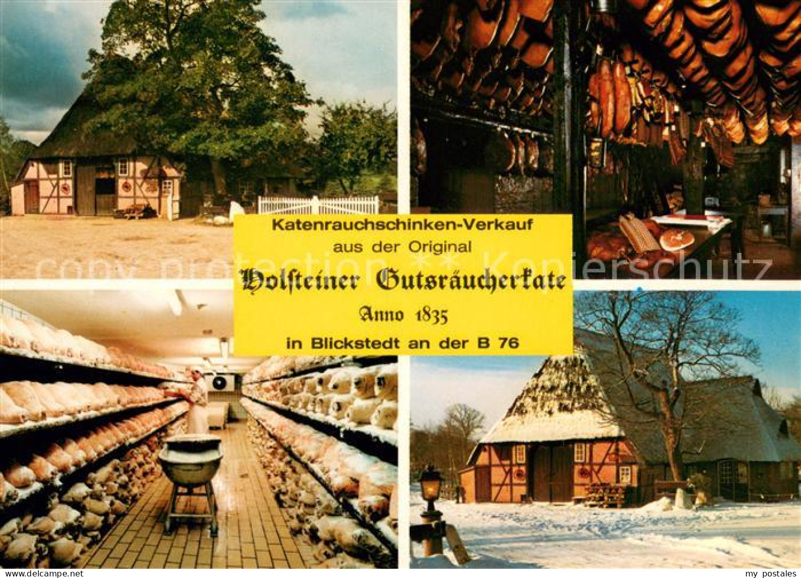 73615244 Blickstedt Holsteiner Gutsraeucherkate Katenrauchschinken Verkaufsraeum - Andere & Zonder Classificatie