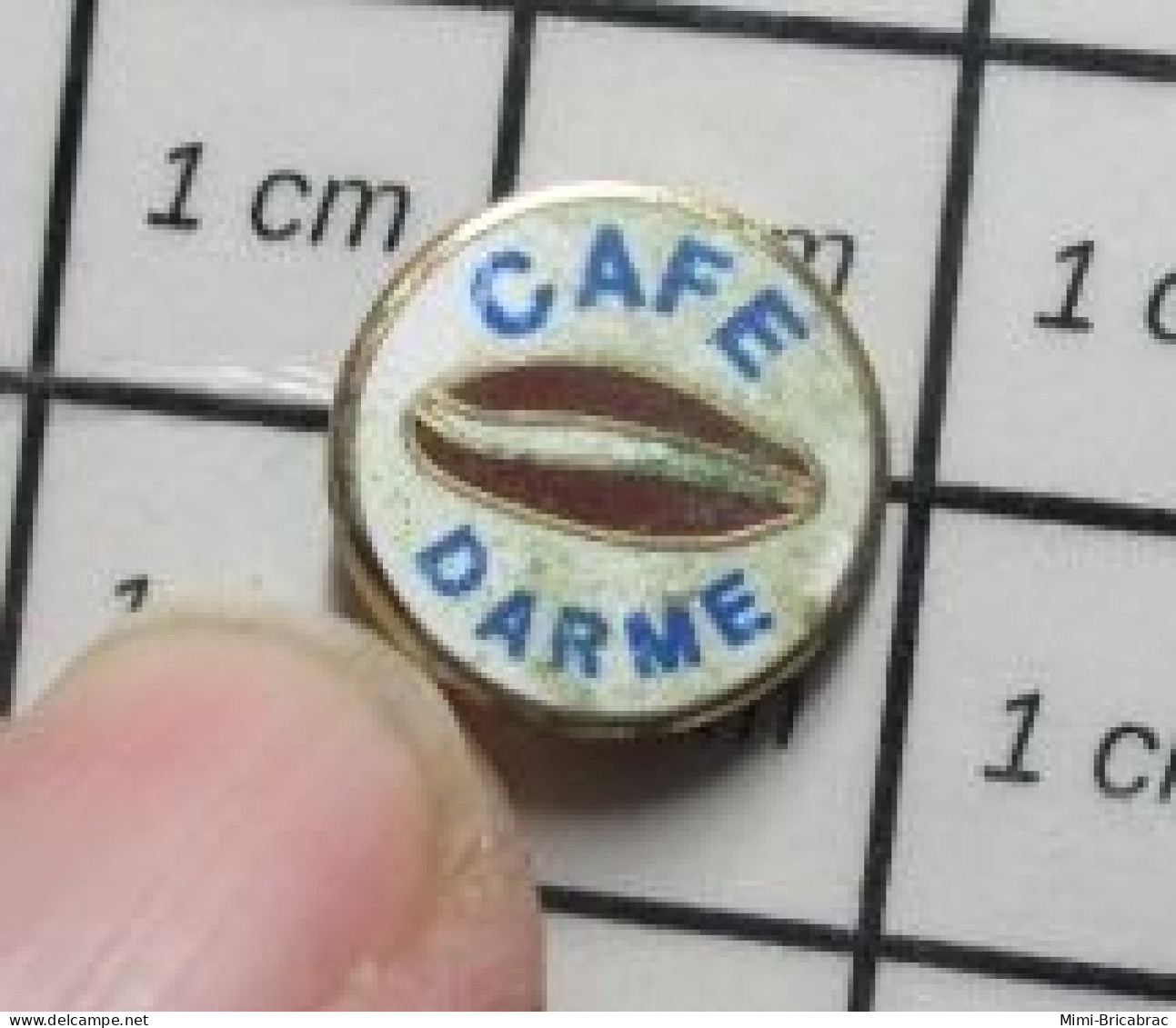 2517 Pin's Pins / Beau Et Rare : BOISSONS / CAFE DARME GRAIN DE CAFE Mini Pin's - Getränke