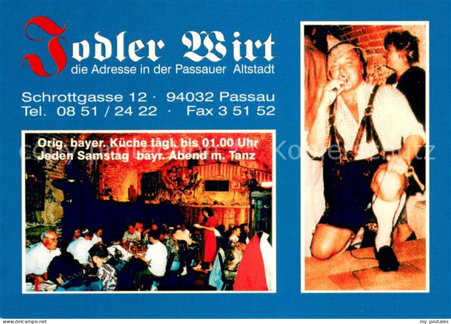 73615196 Passau Gaststaette Jodler Wirt Tanzveranstaltung Jodler Passau - Passau