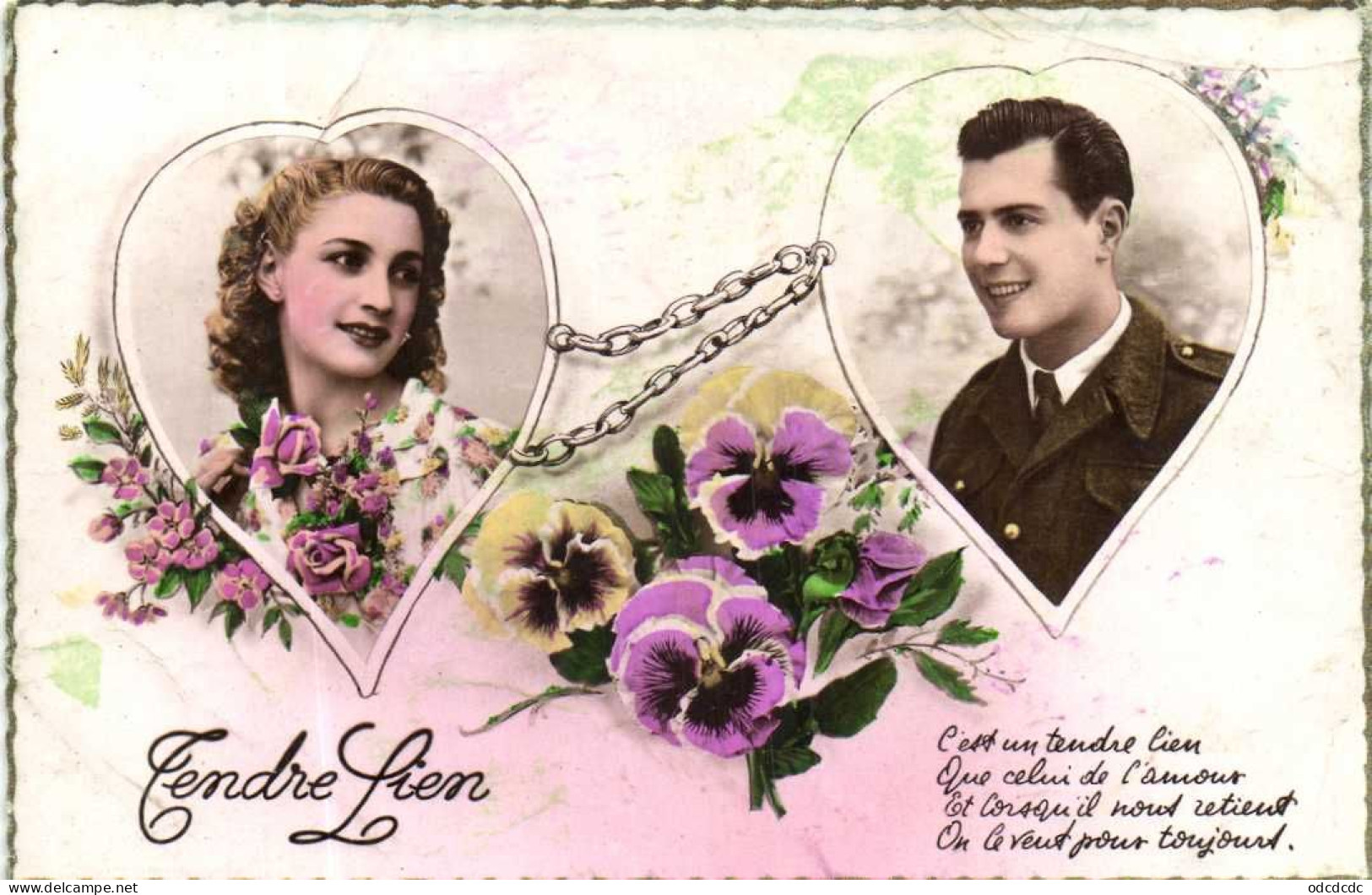 DESTOCKAGE Avant Fermeture  Boutique BON LOT 100 CPA FANTAISIE  COUPLE Dont MILITAIRE    (toutes Scannées ) - 100 - 499 Postcards