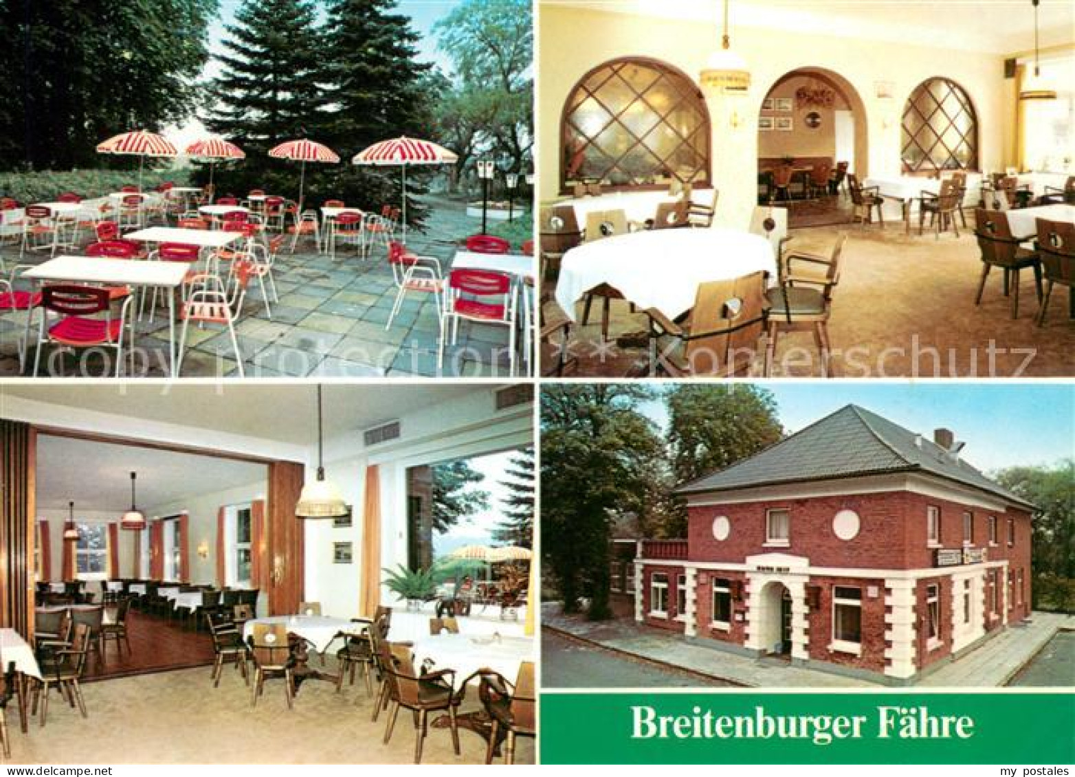 73615132 Breitenburg Hotel Restaurant Cafe Breitenburger Faehre Terrasse Breiten - Andere & Zonder Classificatie