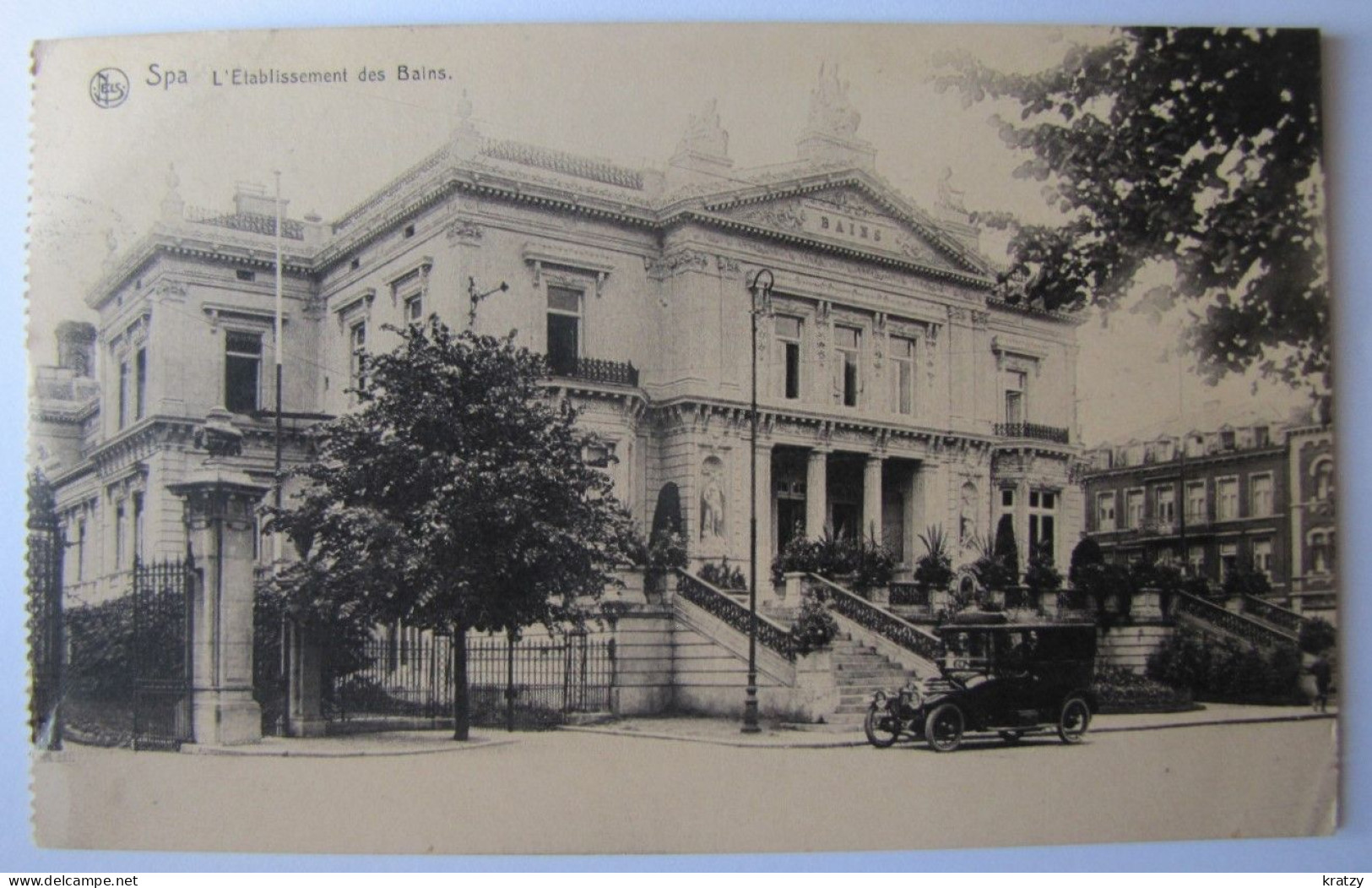 BELGIQUE - LIEGE - SPA - L'Etablissement Des Bains - 1922 - Spa