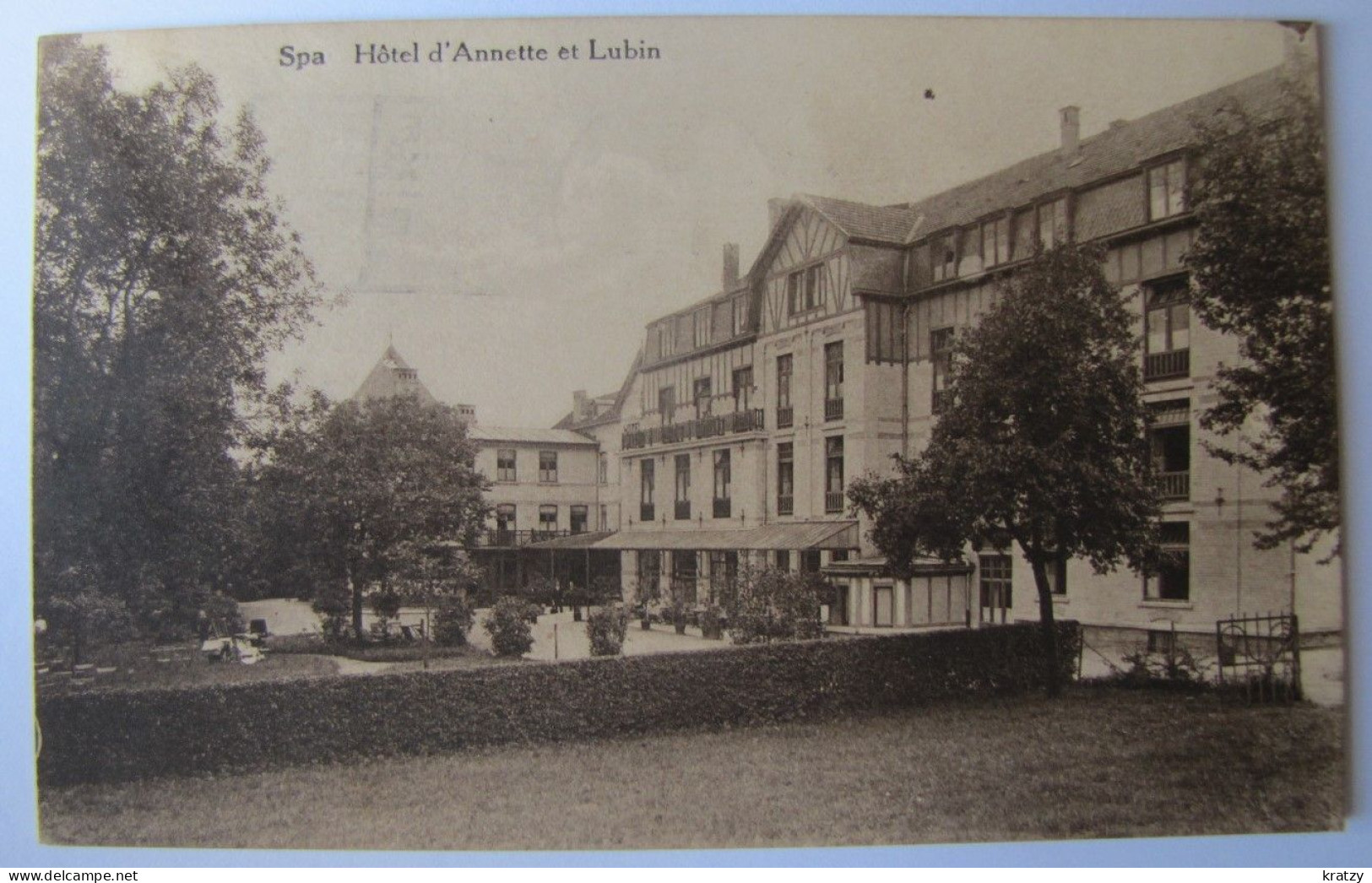 BELGIQUE - LIEGE - SPA - Hôtel D'Annette Et Lubin - 1932 - Spa