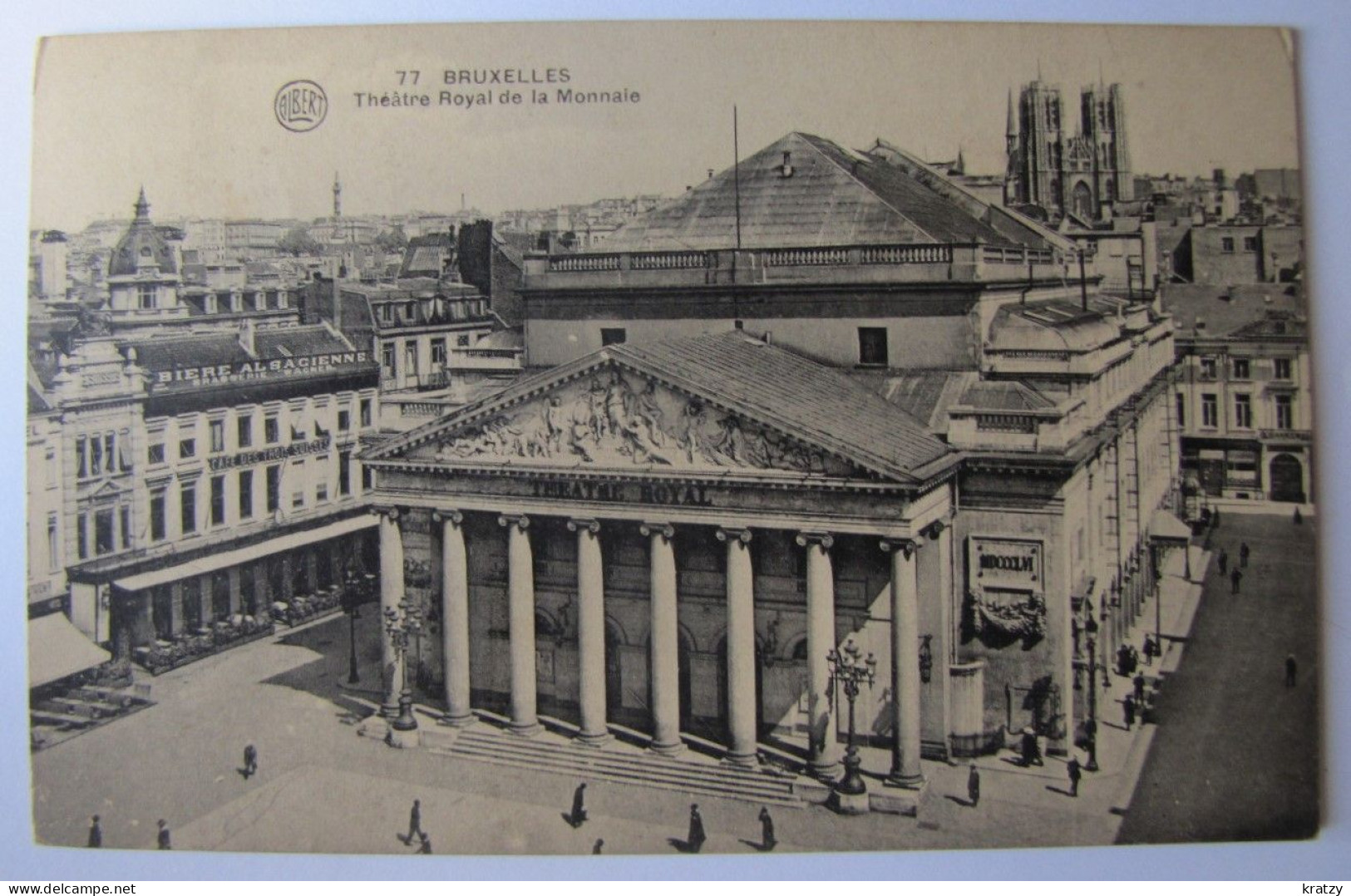 BELGIQUE - BRUXELLES - Théâtre Royal De La Monnaie - 1922 - Monuments