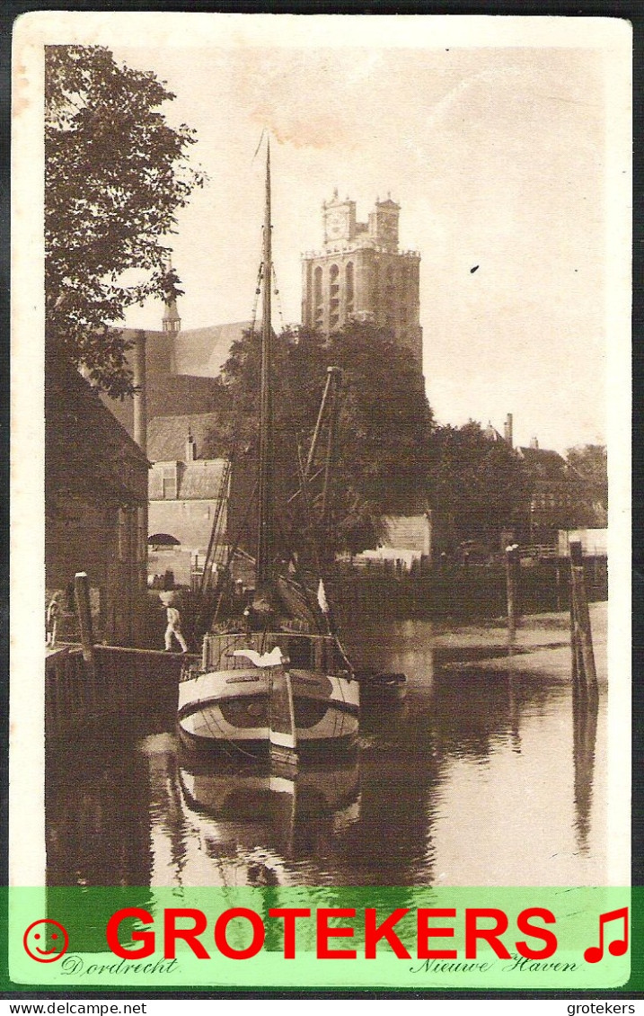 DORDRECHT Nieuwe Haven 1920 - Dordrecht