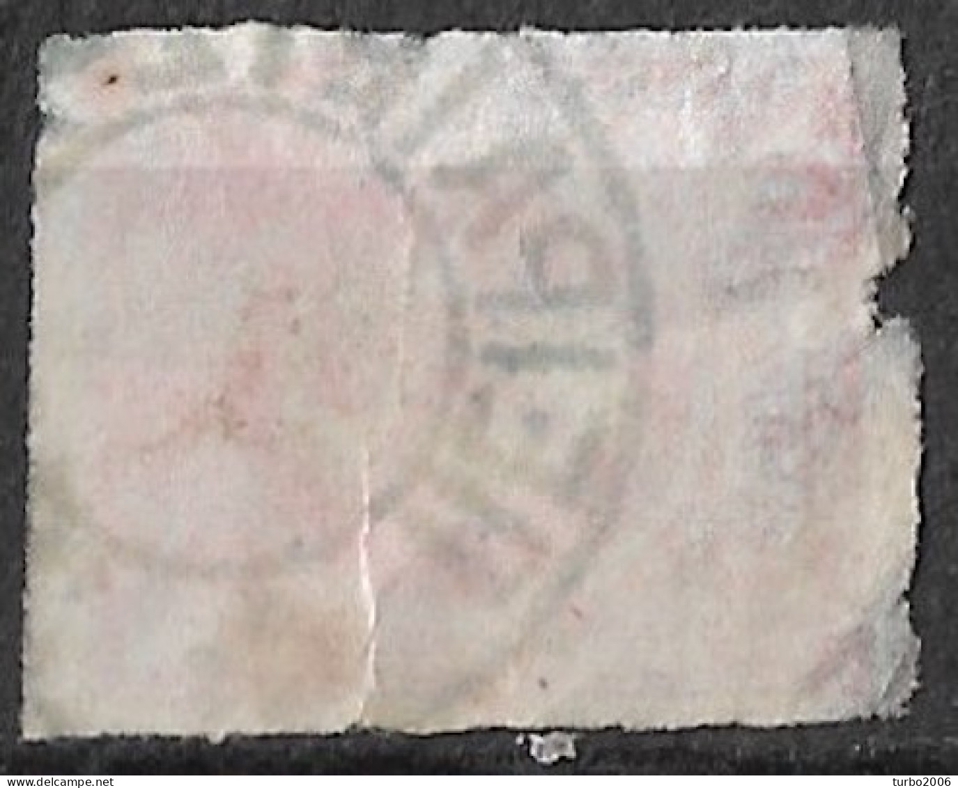 GREECE Ambulant Cancellation ΠΕΙΡΑΙΕΥΣ-ΑΘΗΝΑΙ Type V On Small Hermes Heads 20 L Red Imperforated - Used Stamps