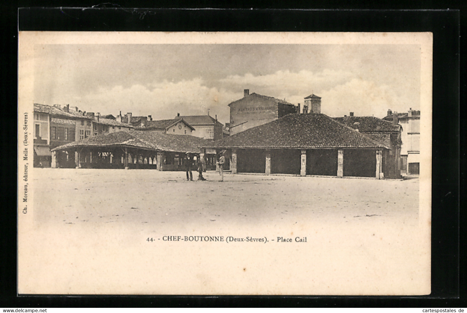 CPA Chef-Boutonne, Place Cail  - Chef Boutonne