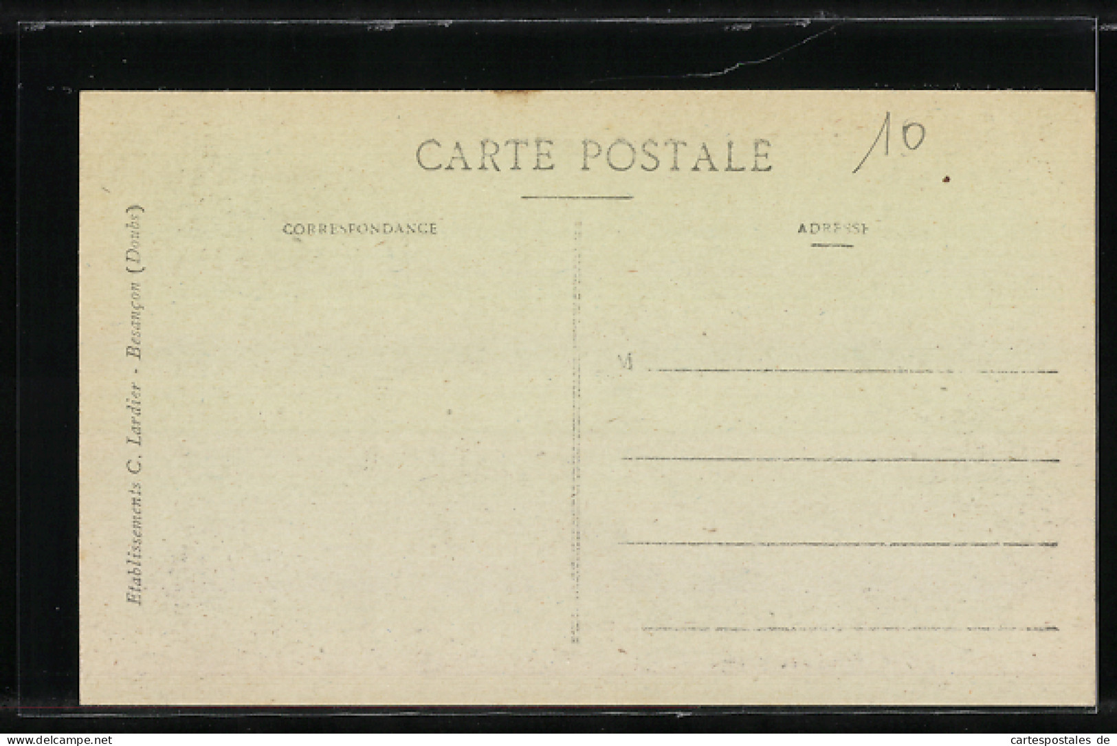 CPA Cercay, La Poste  - Other & Unclassified