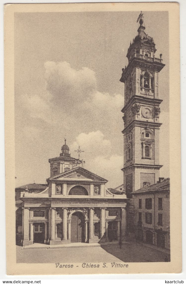 Varese - Chiesa S. Vittore - (Italia) - Varese