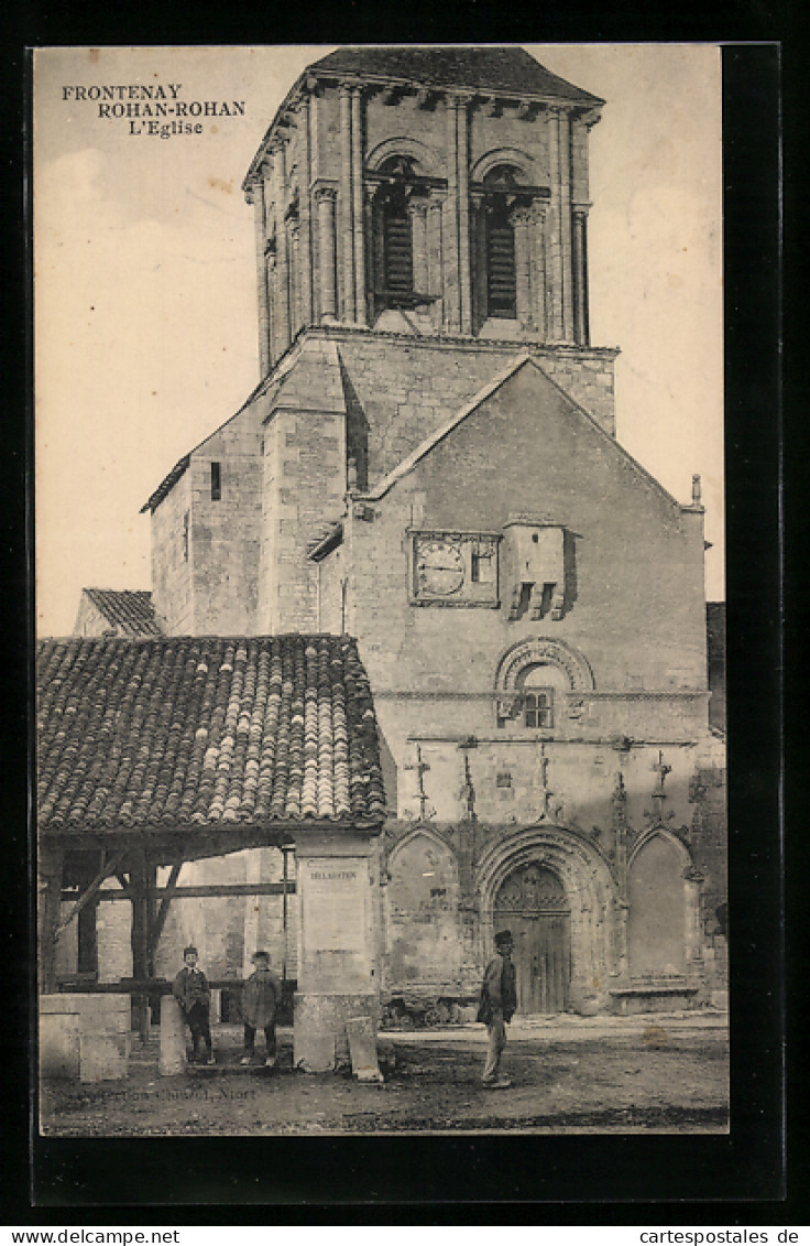 CPA Frontenay-Rohan-Rohan, L'Eglise  - Rohan