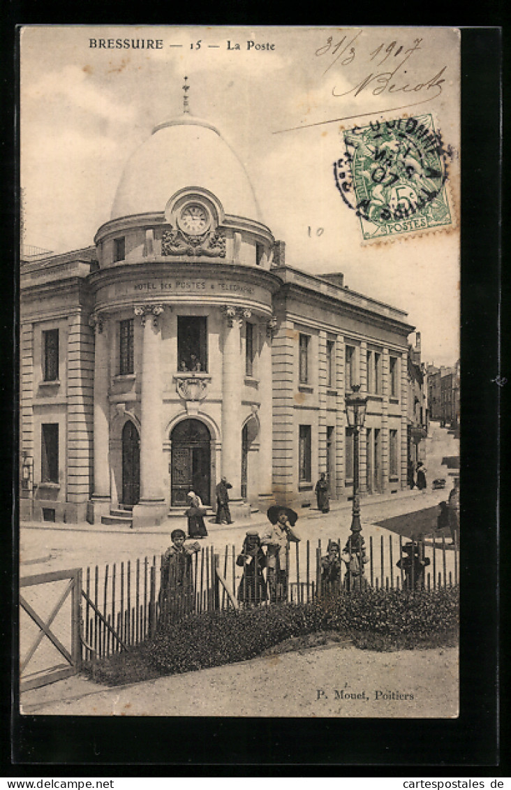 CPA Bressuire, La Poste  - Bressuire