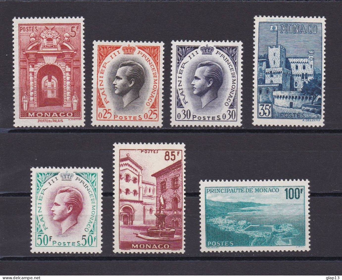 MONACO 1959 TIMBRE N°503/09 NEUF** - Nuovi