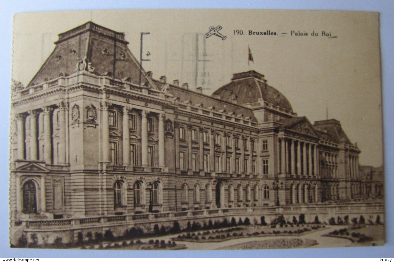 BELGIQUE - BRUXELLES - Palais Du Roi - 1935 - Monuments, édifices