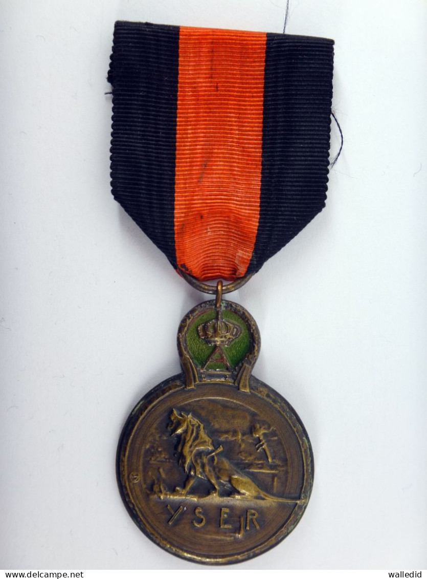 Médaille De L'Yser 1914 - Belgien