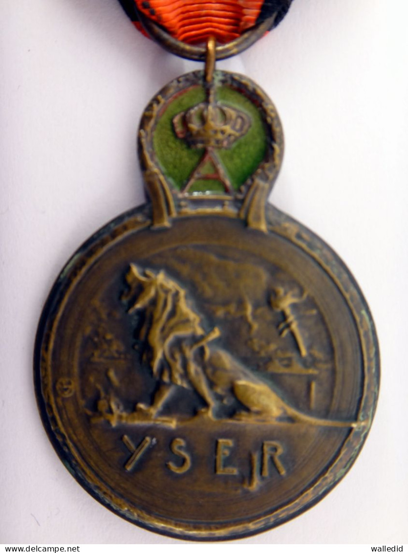 Médaille De L'Yser 1914 - Belgique