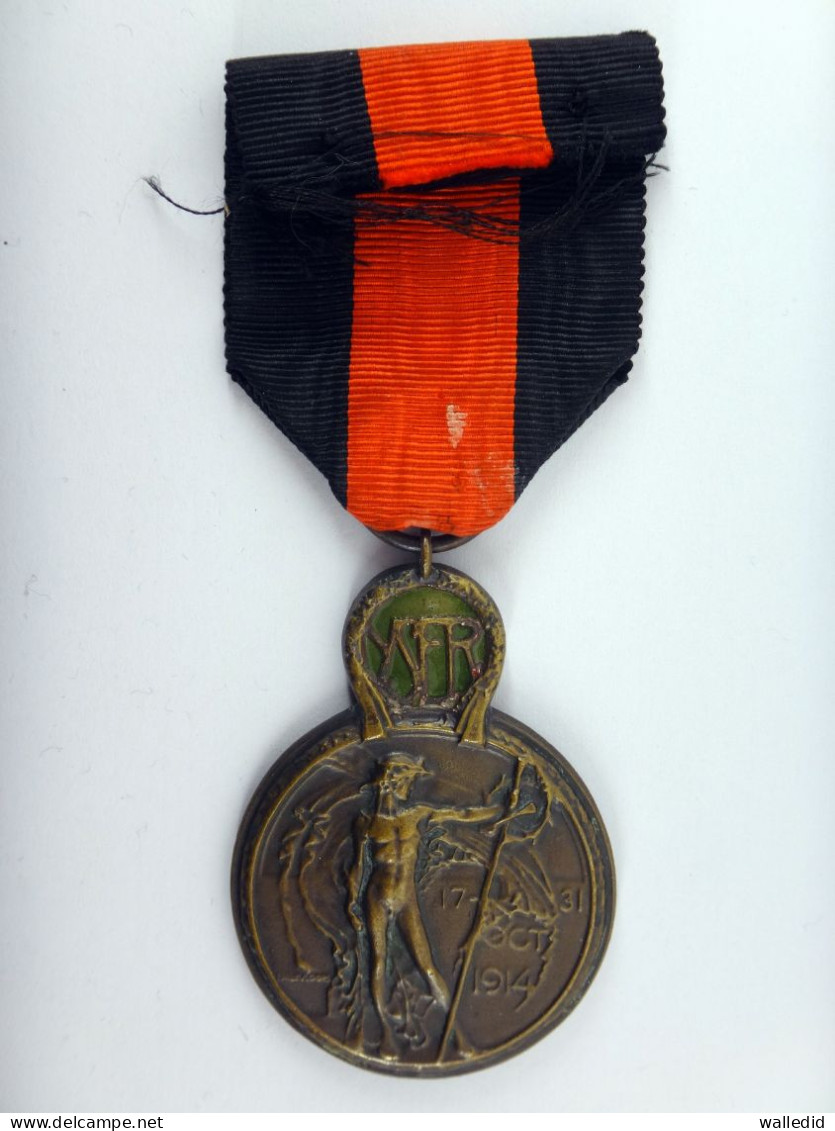 Médaille De L'Yser 1914 - Belgien