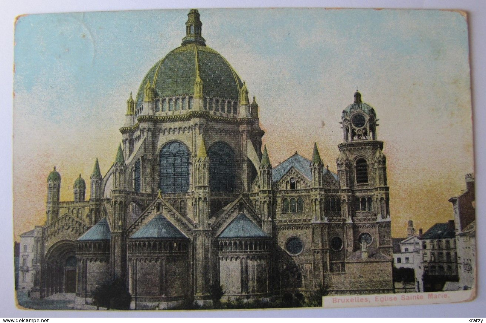 BELGIQUE - BRUXELLES - L'Eglise Sainte-Marie - Monuments, édifices