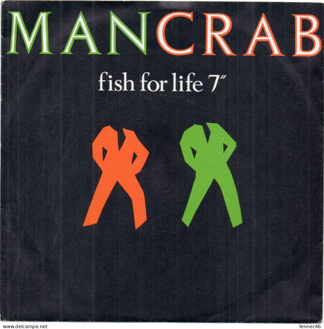 Vinyle  45T - Mancrab - Fish For Life  - Instr. - Altri - Inglese