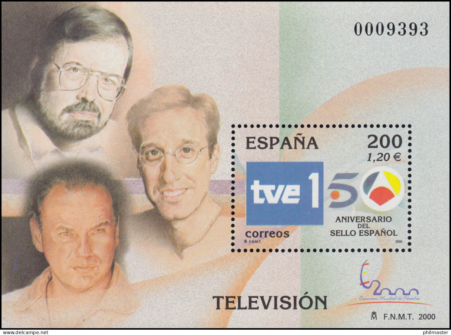 Spanien Block 94 Fernsehen: Senderemblem, **/MNH - Autres & Non Classés