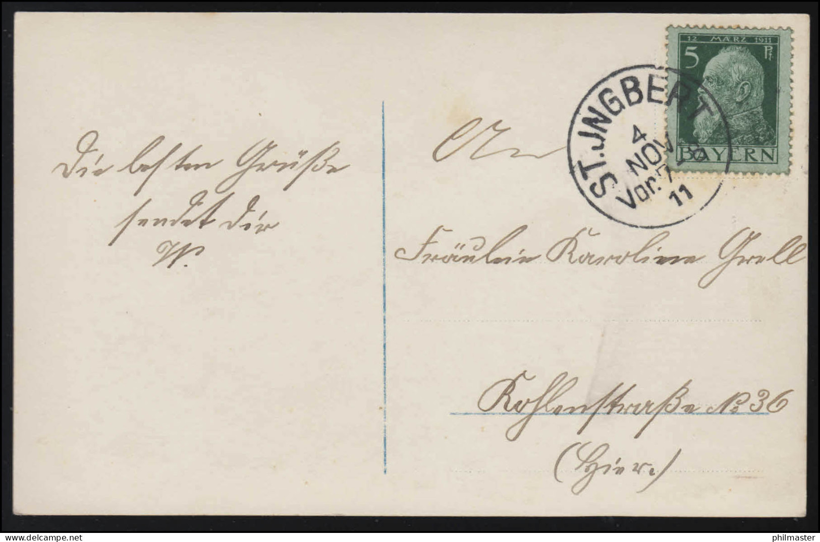 Trauer-AK Am Elterngrab Frau Mit Engeln, ST. INGBERT 4.11.1911 Als Ortspostkarte - Other & Unclassified