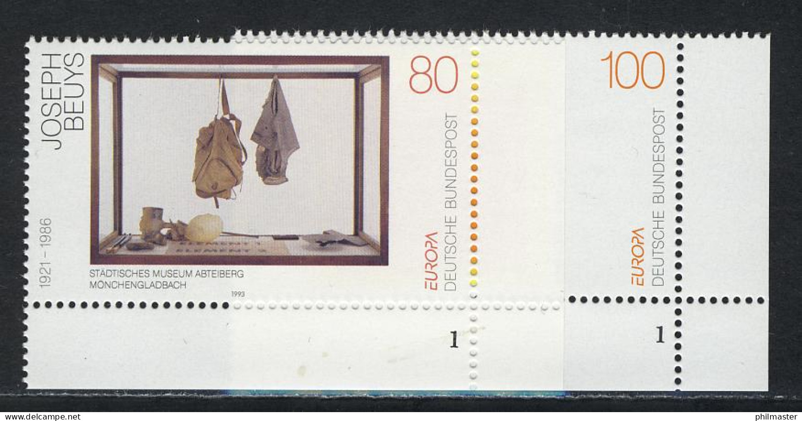 1673-1674 Europa Kunst 1993, FN1 Satz ** - Unused Stamps