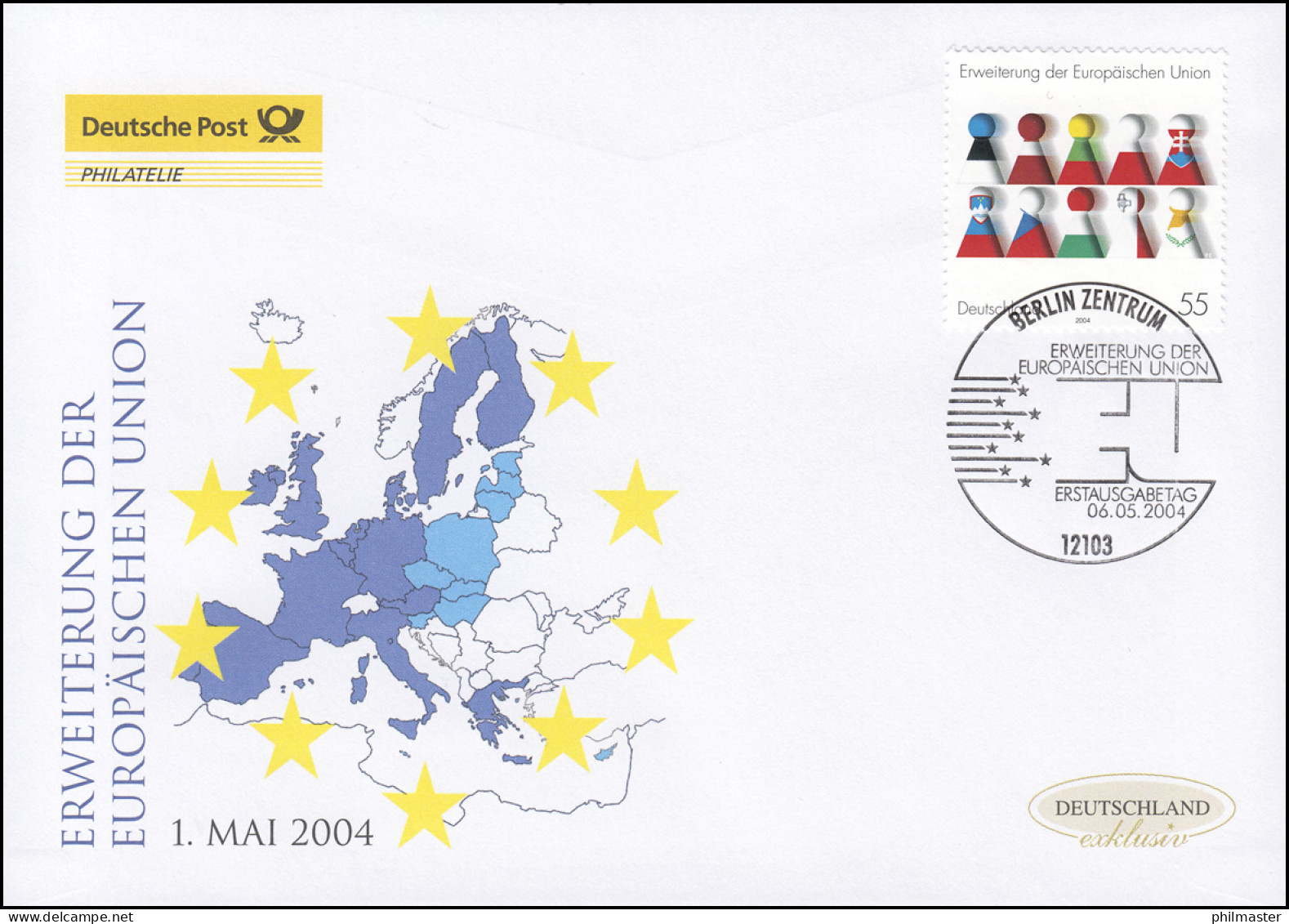 2400 Erweiterung Der Europäischen Union, Schmuck-FDC Deutschland Exklusiv - Lettres & Documents