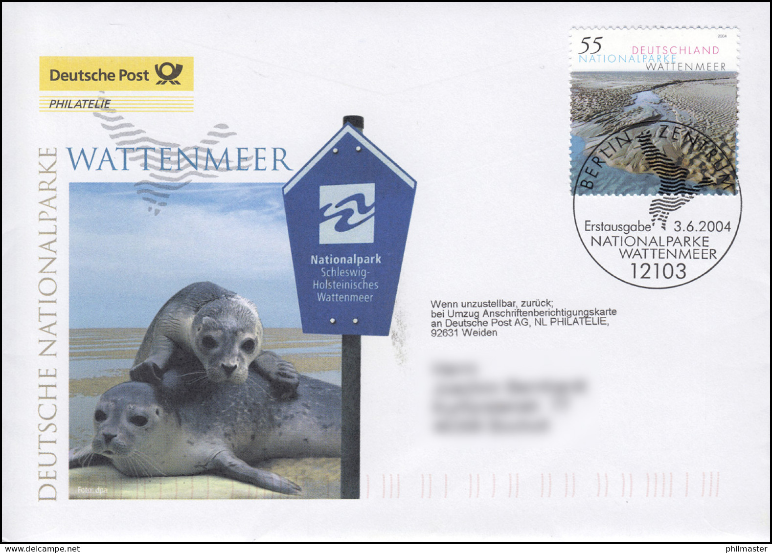 2407 Nationalparks Im Wattenmeer, Schmuck-FDC Deutschland Exklusiv - Briefe U. Dokumente