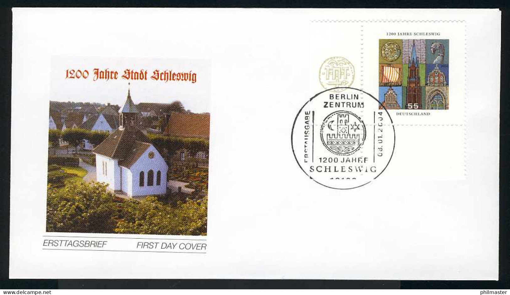2377 Schleswig FDC Berlin - Lettres & Documents