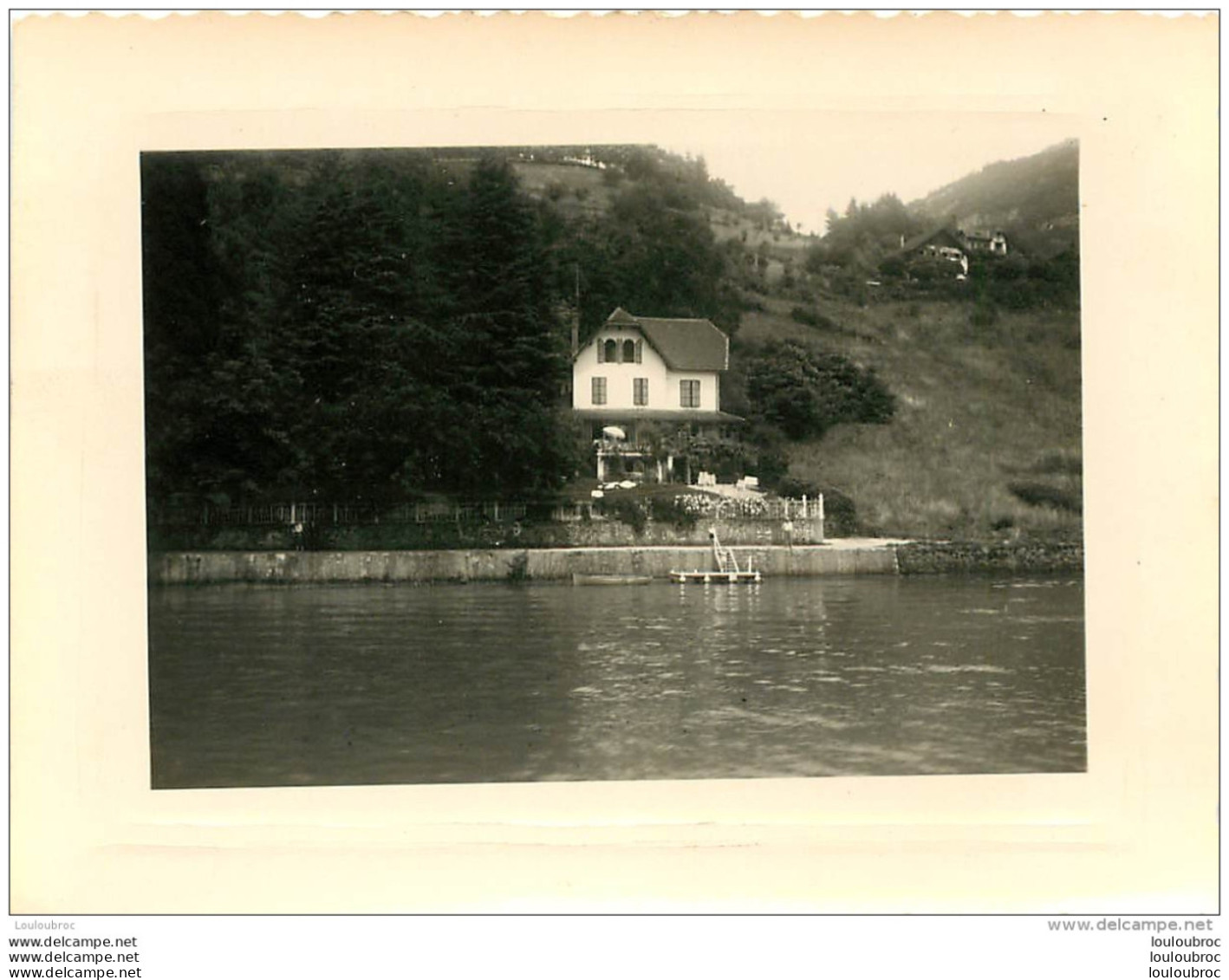 PHOTO   TALLOIRES 1954  FORMAT  10.50 X 8 CM - Places