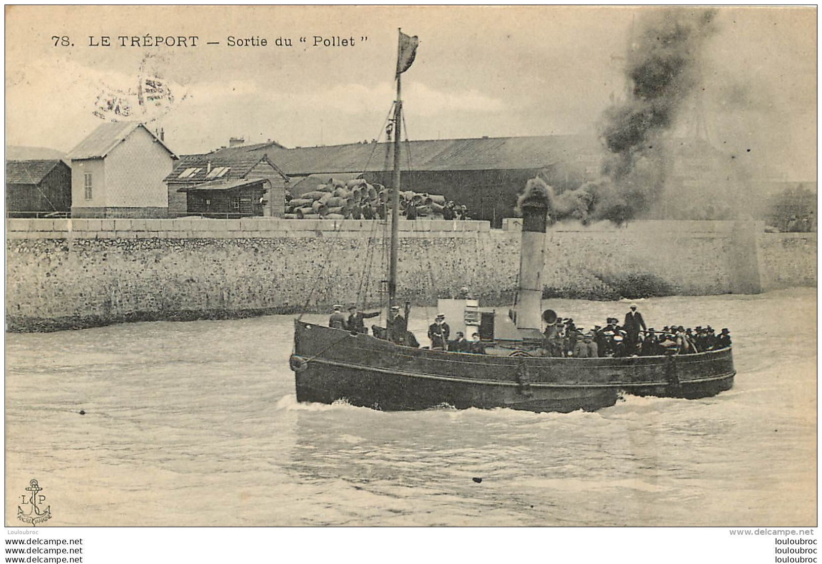 LE TREPORT SORTIE DU POLLET - Le Treport