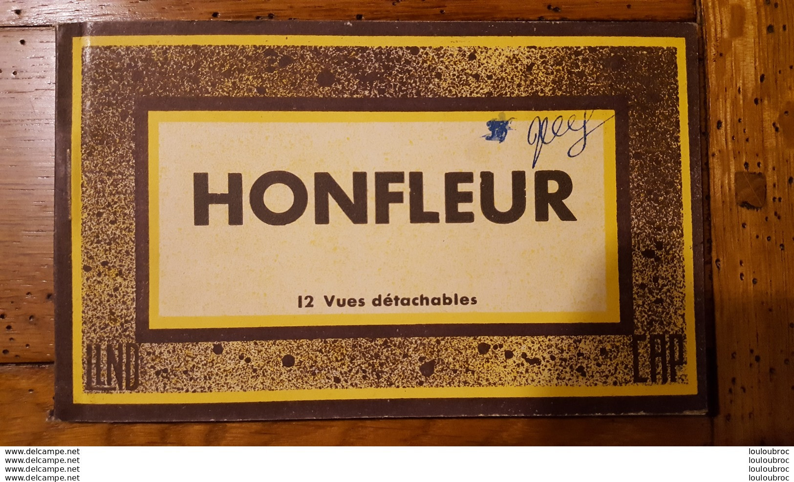HONFLEUR   12 CARTES POSTALES DETACHABLES - Honfleur