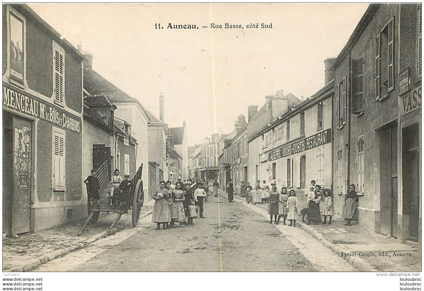 AUNEAU RUE  BASSE COTE SUD - Auneau