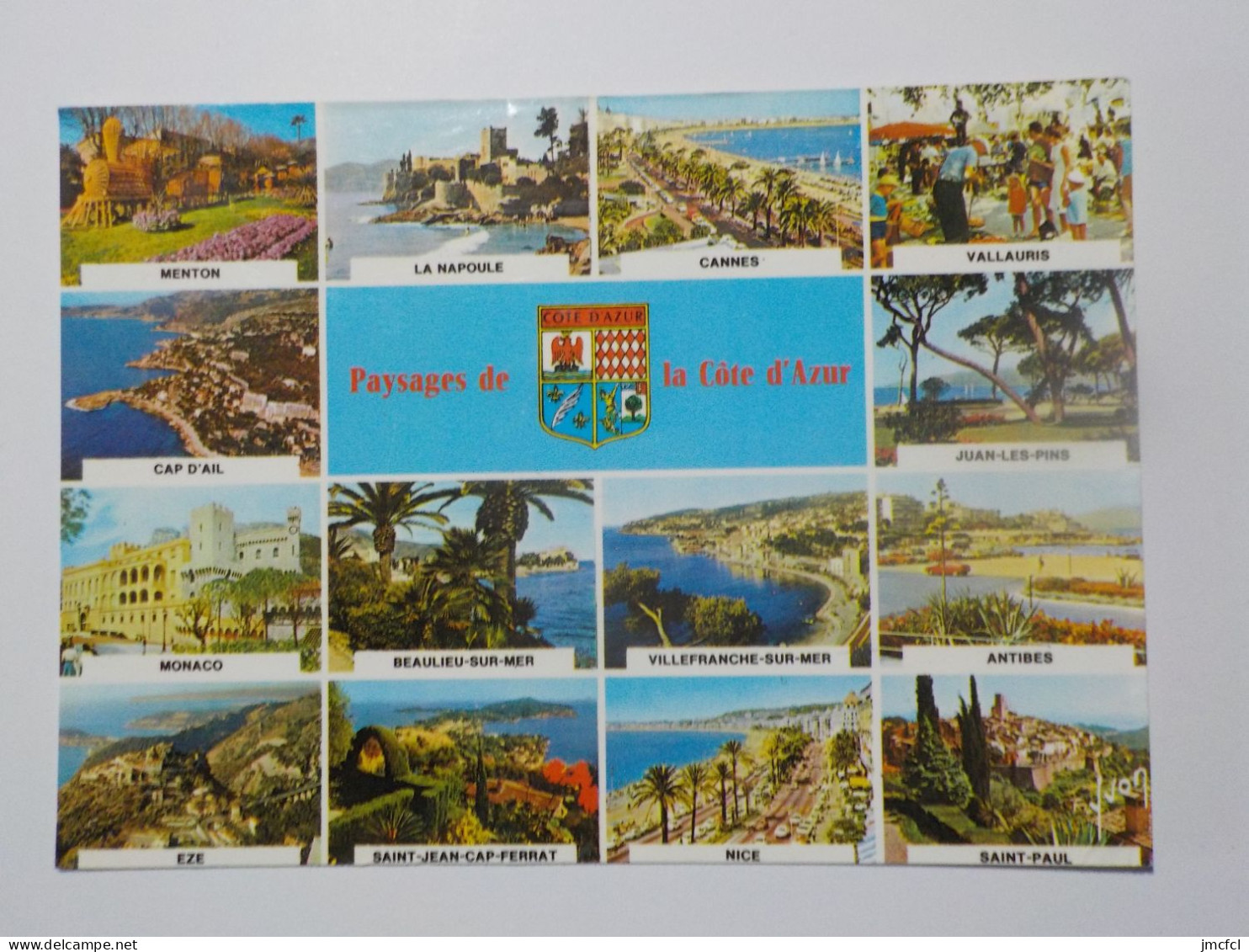 LA MEDITERRANEE (Dept 06-83-13-Cote d'Azur) 54 Cartes a 0.20 euros l'une